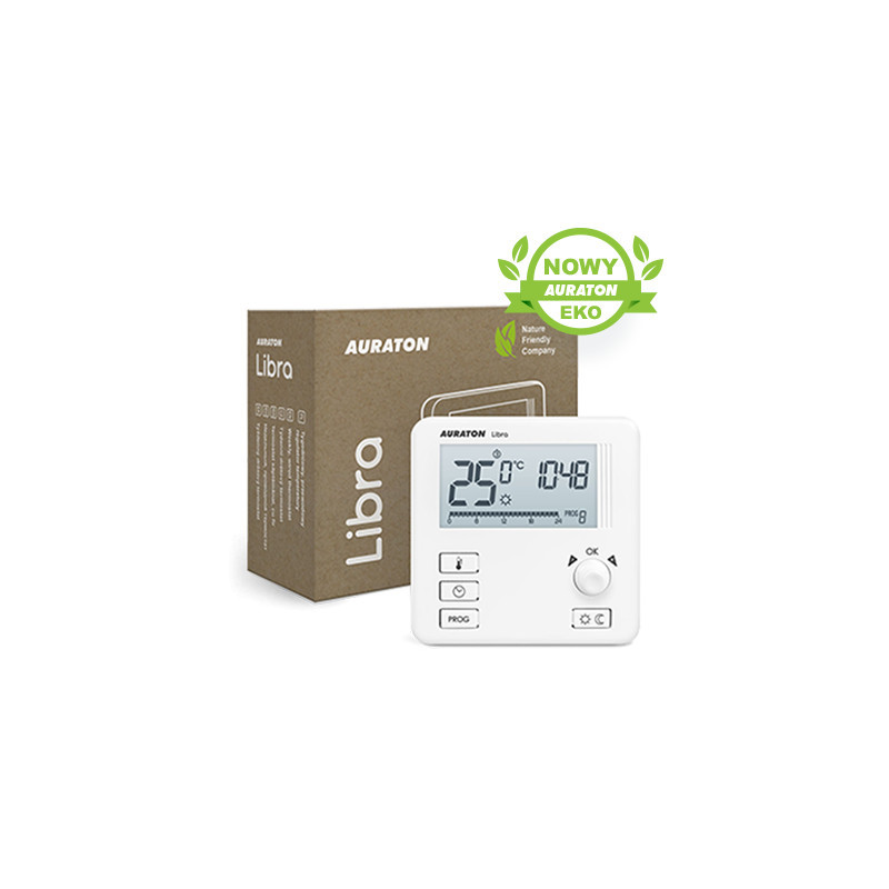 Przewodowy Tygodniowy Regulator Temperatury Sterownik Pieca C.O. PWM Chłodzenie Podświetlany LCD